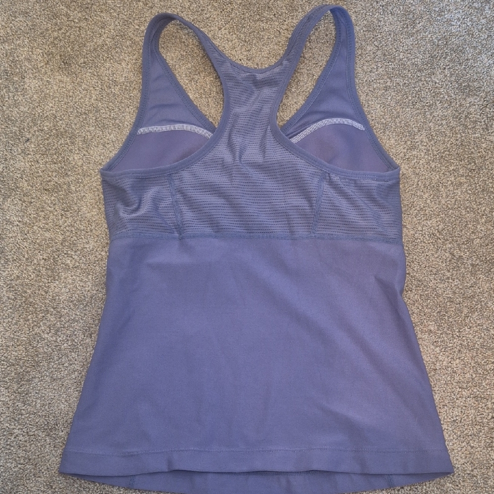 Nike Blue Racerback Tank Top - Picture 3 of 6